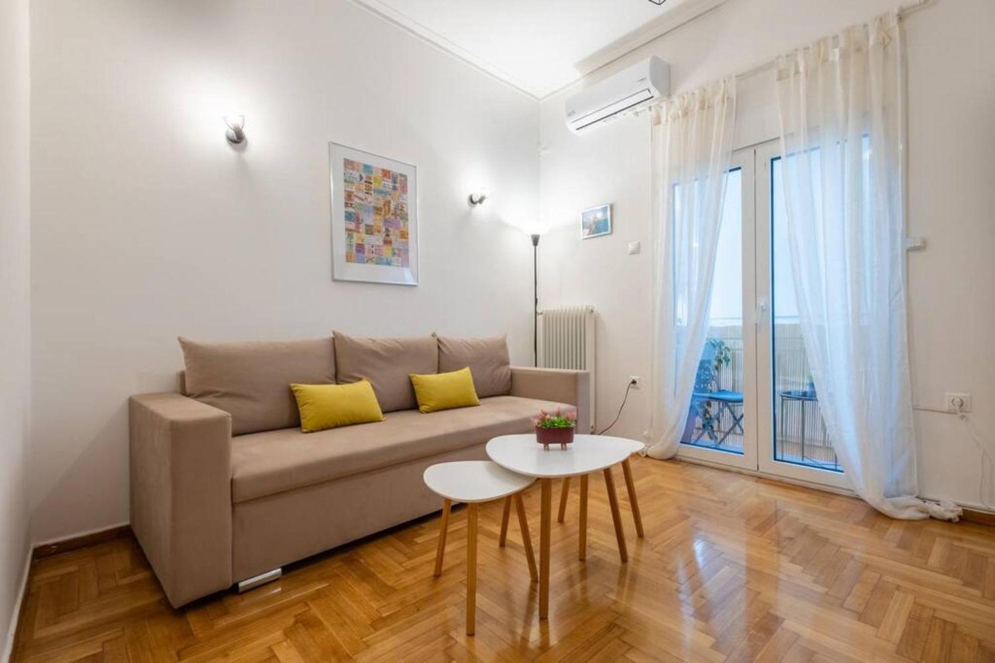 Ferienwohnung Roubnb Acropolis Museum 1Bd Apt Athen Exterior foto